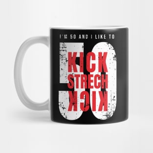 Sally Omalley kick strech kick Mug